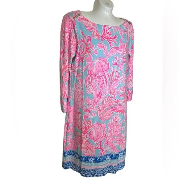 Lilly Pulitzer Midi Sophie Dress Coral Dress - Picture 3 of 9